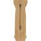 Ekena Millwork 5 1/2"W x 8 1/4"D x 16"H Scroll Corbel, Red Oak COR05X08X16SCRO - alternate 2